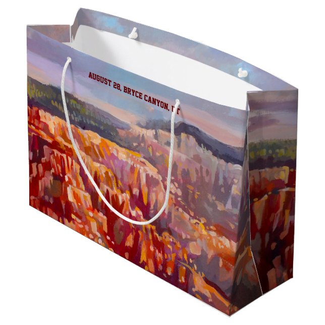 Grand Sac Cadeau Inspiration Point Byce Canyon Utah (Dos Angle)