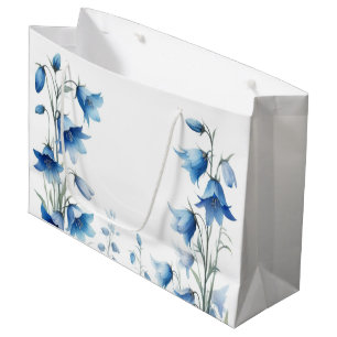 Grand Sac Cadeau Jacinthes élégantes Fleurs