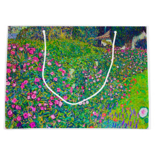 Grand Sac Cadeau Jardin Italien, Gustav Klimt