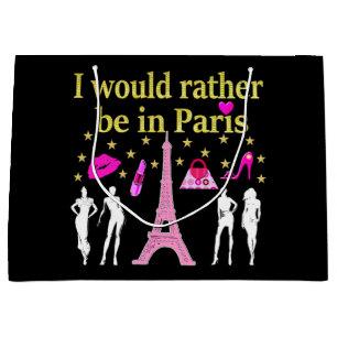 GRAND SAC CADEAU JE SERAIS PLUTÔT À PARIS