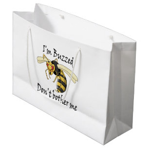 Grand Sac Cadeau Je suis bourré ne me dérange pas