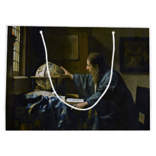 Grand Sac Cadeau Johannes Vermeer - L'astronome