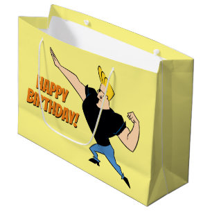 Grand Sac Cadeau Johnny Bravo Flexing