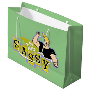 Grand Sac Cadeau Johnny Bravo - Hey There Sassy