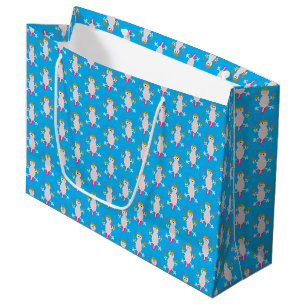 Grand Sac Cadeau Jour de l'Axolotl mexicain mort
