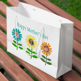Grand Sac Cadeau Jour des mères Jardin photo