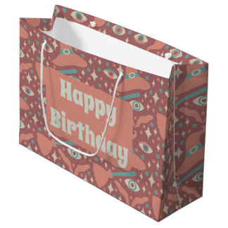 Grand Sac Cadeau Joyeux contes Éffrayants Halloween thème Anniversa