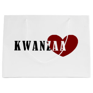 Grand Sac Cadeau Joyeux Kwanzaa