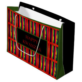 Grand Sac Cadeau Joyeux Kwanzaa