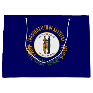 Grand Sac Cadeau Kentucky : Drapeau d'État américain du Commonwealt