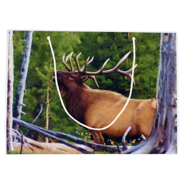Grand Sac Cadeau La Bulle d'Elk (Dos)