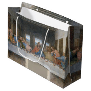 Grand Sac Cadeau La Dernière Cène, Léonard de Vinci
