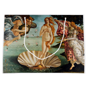 Grand Sac Cadeau La naissance de Vénus, Sandro Botticelli, 1485