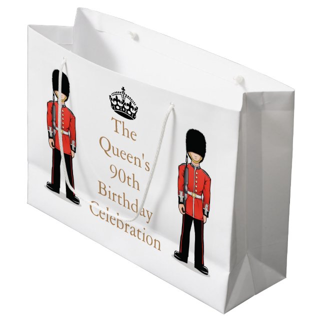 Grand Sac Cadeau La quatre-vingt-douzième célébration de (Devant Angle)