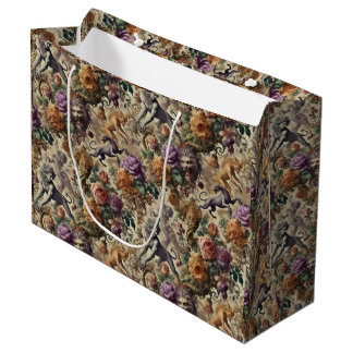 Grand Sac Cadeau La verdure sauvage - gothique victorien