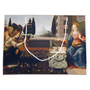 Grand Sac Cadeau L'Annonciation, Léonard de Vinci, 1472-1473