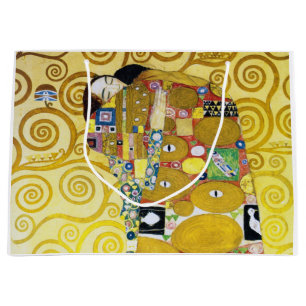 Grand Sac Cadeau L'arbre de vie (détail), Klimt