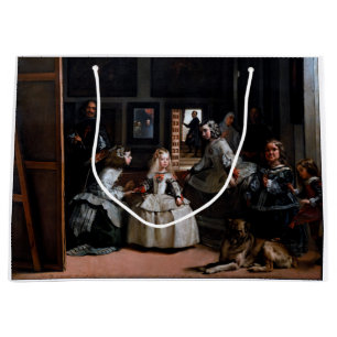 Grand Sac Cadeau Las Meninas, les domestiques d'honneur, Diego Vela