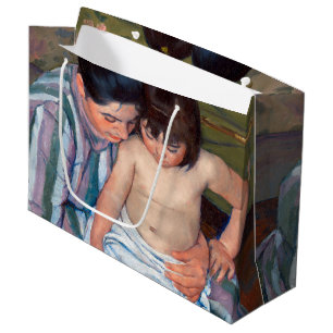 Grand Sac Cadeau Le bain de l'enfant, Mary Cassatt