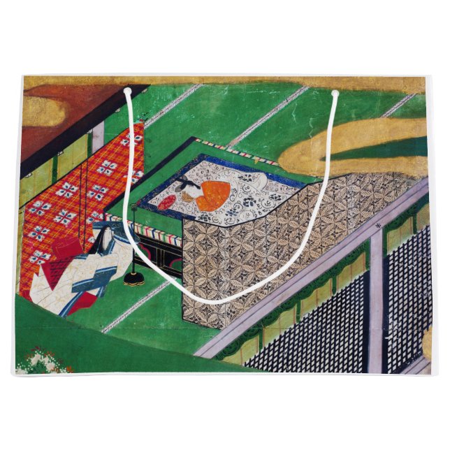 Grand Sac Cadeau Le Conte de Genji, Tawaraya Sotatsu (Devant)