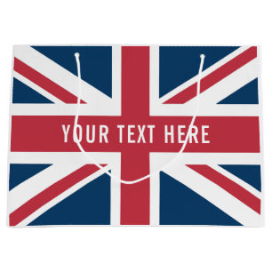 Grand Sac Cadeau Le drapeau britannique Union Jack