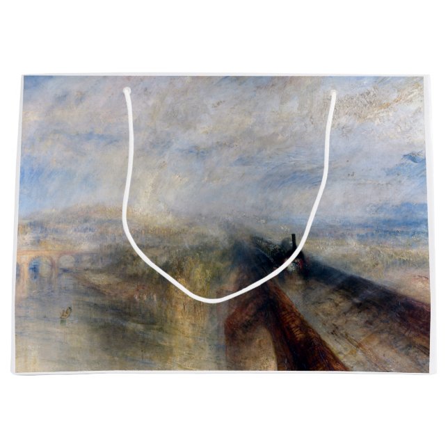 Grand Sac Cadeau Le Great Western Railway, William Turner, 1844 (Devant)