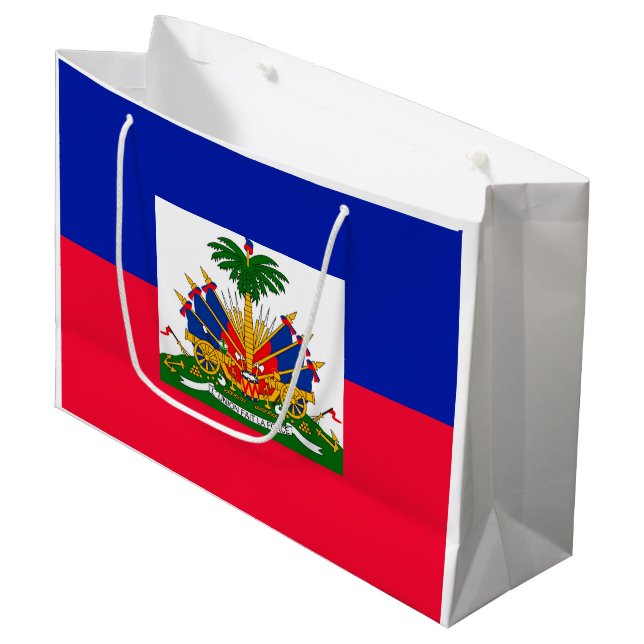 Grand Sac Cadeau Le Haïti (Devant Angle)