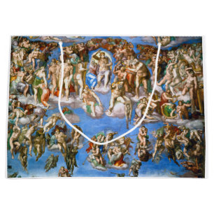 Grand Sac Cadeau Le jugement Dernier, Michel-Ange, 1536-1541