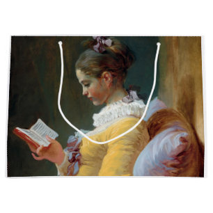 Grand Sac Cadeau Le lecteur, Fragonard