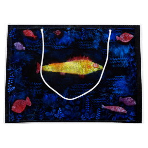 Grand Sac Cadeau Le Poisson rouge, Paul Klee