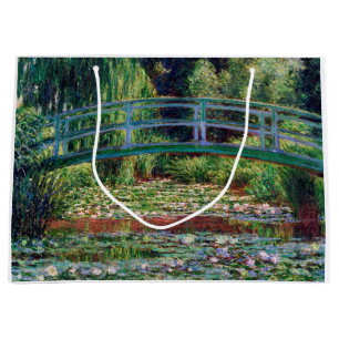 Grand Sac Cadeau Le Pont Japonais (Etang Lily), Monet