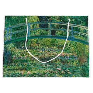 Grand Sac Cadeau Le Pont Japonais (Etang Lily), Monet
