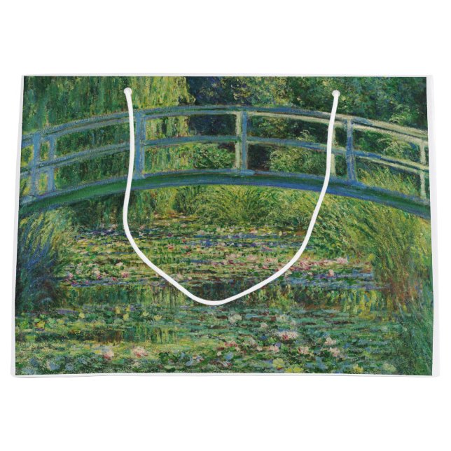 Grand Sac Cadeau Le Pont Japonais (Etang Lily), Monet (Devant)