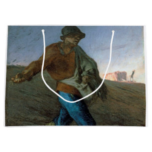 Grand Sac Cadeau Le Sower, Jean-François Millet