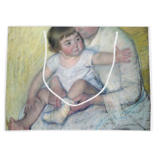 Grand Sac Cadeau Le Stocking, Mary Cassatt