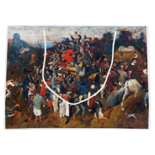 Grand Sac Cadeau Le vin de Saint Martin, Pieter Bruegel