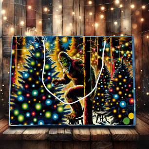 Grand Sac Cadeau Légendaire Noël Bigfoot