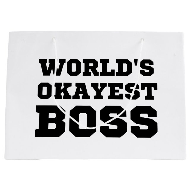 Grand Sac Cadeau Les Bois de l'Okayest (Devant)
