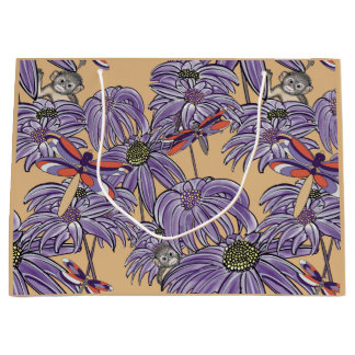 Grand Sac Cadeau Les libellules sont belles aussi !