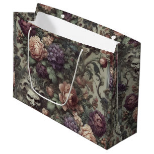 Grand Sac Cadeau Les sociétés secrètes fleurissent dans les spirale