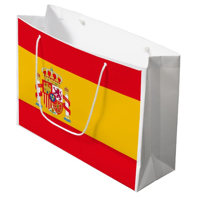 Grand Sac Cadeau L'Espagne (Devant Angle)