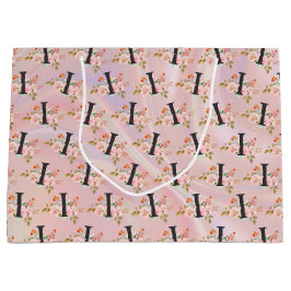 Grand Sac Cadeau Lettre I