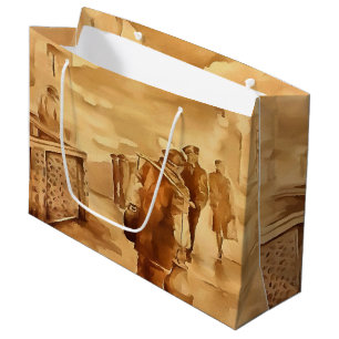 Grand Sac Cadeau Livraison De Yaourts À Istanbul Peinture Ar Histor