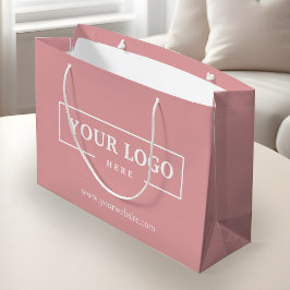 Grand Sac Cadeau Logo de l'entreprise personnalisée Business Promot