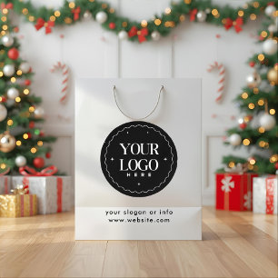 Grand Sac Cadeau Logo d'entreprise personnalisé    Cadeau d'affaire