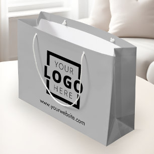 Grand Sac Cadeau Logo d'entreprise personnalisé Entreprise Promotio