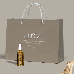 Grand Sac Cadeau Logo moderne - Magasin cosmétique