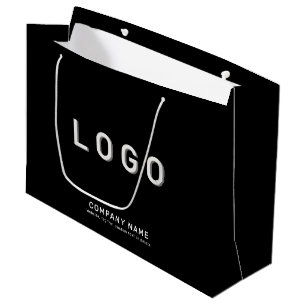 Grand Sac Cadeau Logo personnalisé