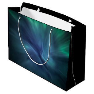 Grand Sac Cadeau Lumières du Nord