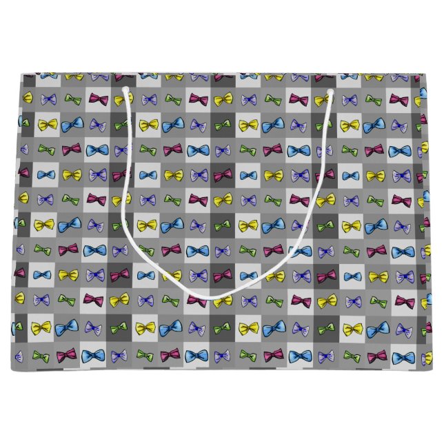 Grand Sac Cadeau Maille (Devant)